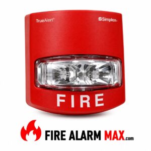 Simplex 49VO-WRFO Wall Red Fire Alarm Strobe