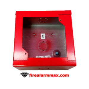 Edwards EST 757A-SB Surface Metal Back Box (Red)