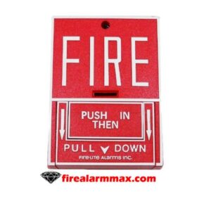 Fire-Lite BG-10LX Addressable Manual Pull Station