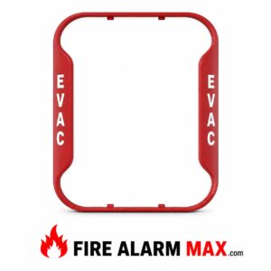 System Sensor BZSPR-EV Wall Red Bezel Kit (EVAC)