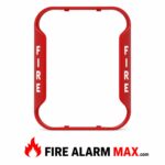 System Sensor BZSPR-F Wall Red Bezel Kit (FIRE)