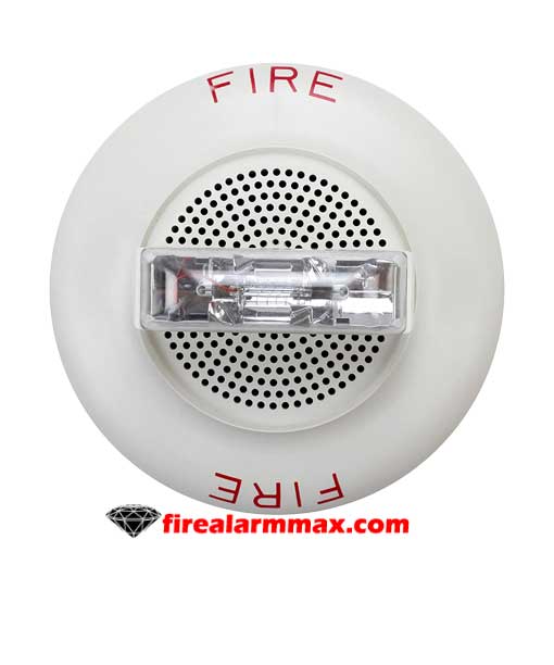 Cooper Wheelock E60-24MCC-FW Ceiling Speaker Strobe