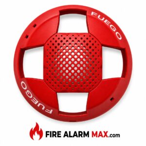 Edwards GCAVRF-SP-CVR Horn/Strobe Cover, Red, FUEGO