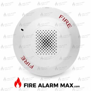 Edwards GCAWF-CVR Horn Cover, White, FIRE Marking