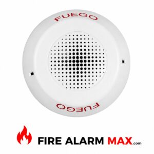 Edwards GCAWF-SP-CVR Horn Cover, White, FUEGO Marking
