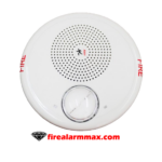 Edwards GCF-S7VMH Ceiling Speaker Strobe White