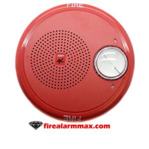 Edwards GCHFRF-S7VMCH Red Ceiling Speaker Strobe