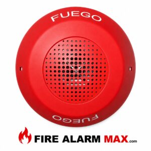 Edwards GCSRF-SP Ceiling Speaker FUEGO Red
