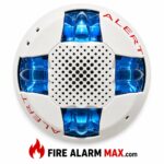 Edwards GCSVWA-B Ceiling Speaker Strobe