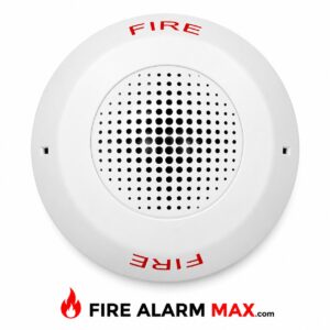 Edwards GCSWF-CVR Cover, Ceiling Speaker, White, FIRE