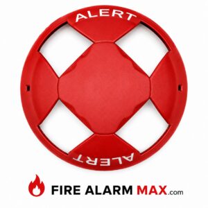 Edwards EST GCVRA-CVR Strobe Cover, Red, ALERT