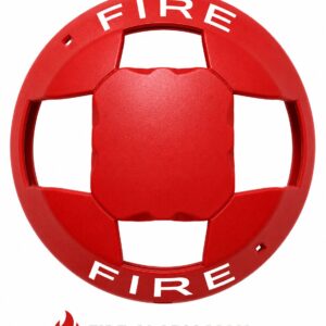 Edwards EST GCVRF-CVR Strobe Cover, Red, FIRE