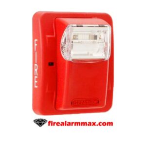Gentex GES3-24WR. Evacuation Strobe, Red.