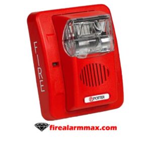 Potter HS-24WR Red Horn Strobe