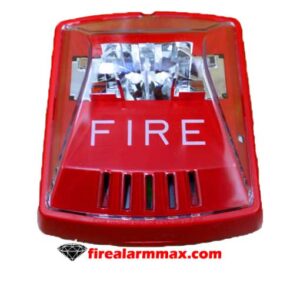 Cooper Wheelock HSR Horn Strobe Wall Red