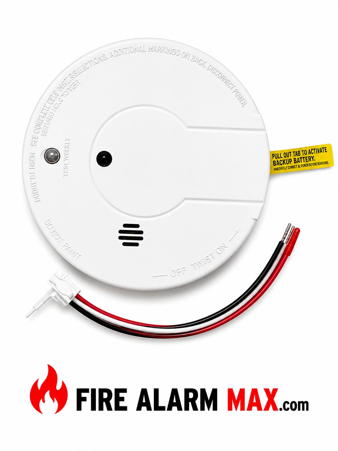 Edwards I12040 Hardwire Smoke Alarm with Battery Backup
