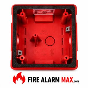 Cooper Wheelock IOB-R Weatherproof Back Box Red