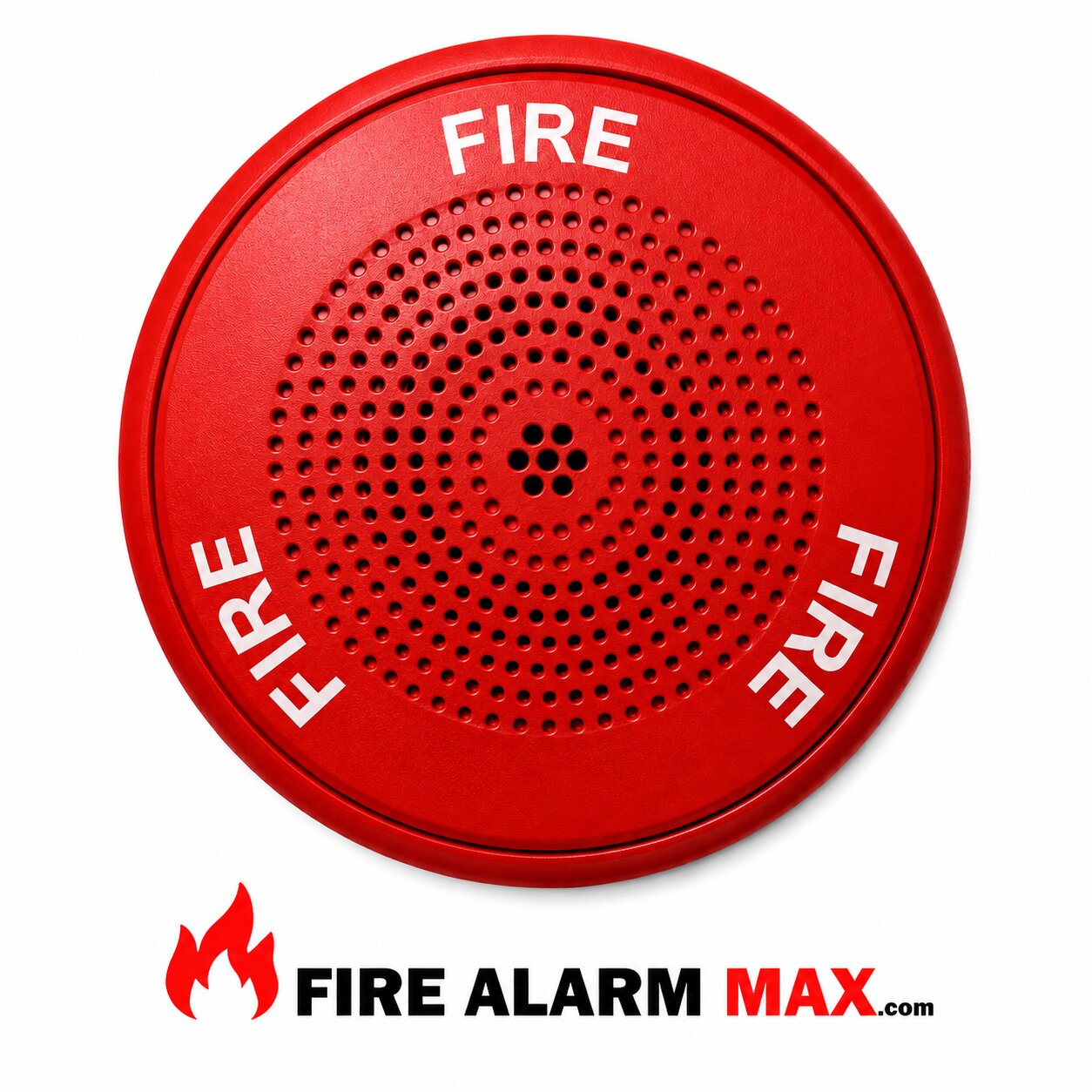 Cooper Wheelock LSPKRC Speaker, Ceiling, Red, Fire Marking