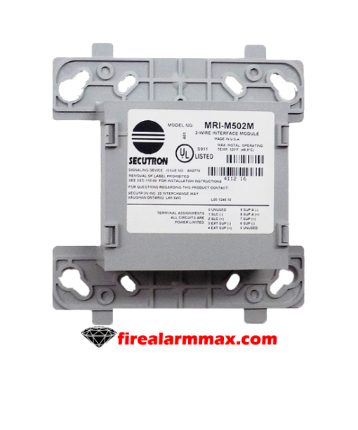 Secutron MRI-M502M(U) Zone Interface Module