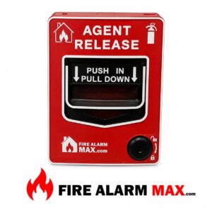 Gamewell FCI MS-7LR Agent release, Dual-action, Pull Station