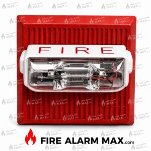 Wheelock MTWP-24MCCH-FR Multi-tone Strobe, Red.