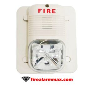 System Sensor P1215W White Horn Strobe