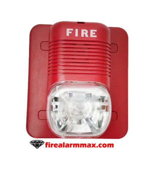 System Sensor P1224MC Wall Horn Strobe Red
