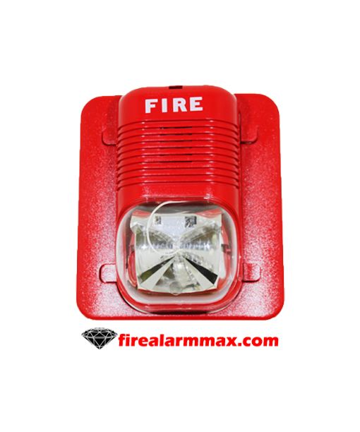 System Sensor P241575 Red Horn Strobe 2w Std Cd