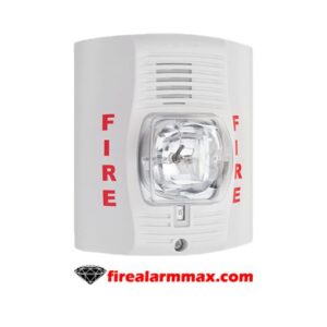 System Sensor P4W White Horn Strobe