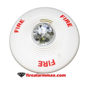 System Sensor PC2415W Ceiling Mount Horn Strobe