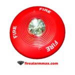 System Sensor PC24177 Red Ceiling Horn Strobe