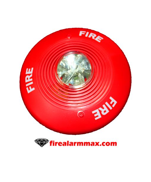 System Sensor PC24177 Red Ceiling Horn Strobe