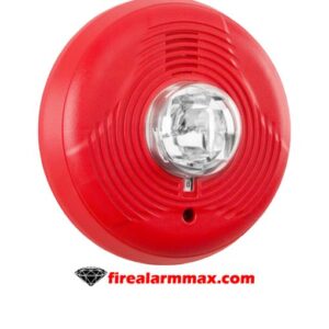System Sensor PC2R-P Red Ceiling Horn Strobe