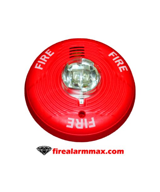 System Sensor PC2R Horn Strobe Ceiling Red