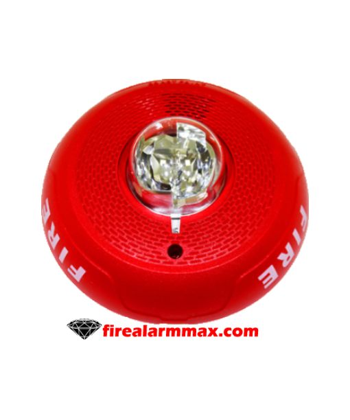 System Sensor PC2RL Ceiling Horn Strobe (Red)