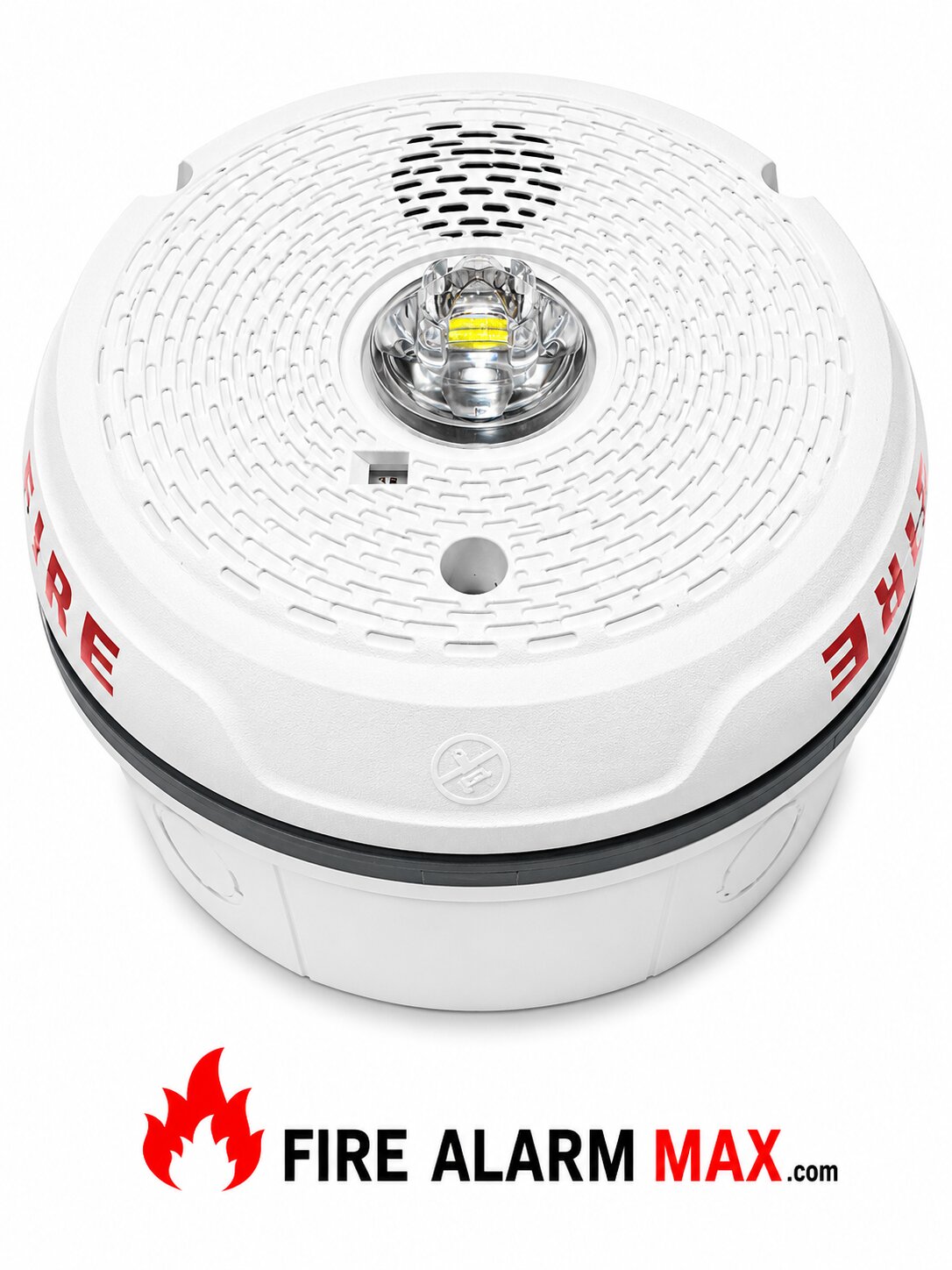 System Sensor PC2WKLED. Outdoor Ceiling Horn Strobe (White)