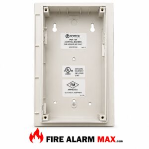 Edwards RLCM/B-S Surface Wall Box For Remote Annunciator