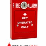 TYCO RMS-1T-WP-KO Outdoor Pull Station, Key Operated Only