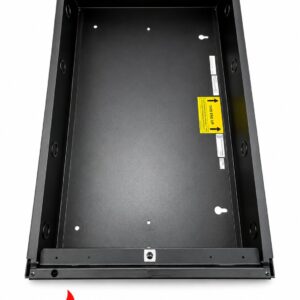 Notifier SBB-AA4. Backbox Assembly (No Battery Compartment)