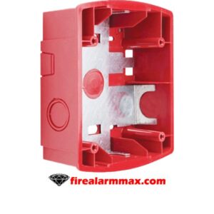 System Sensor SBBR Red Wall-mount Back Box