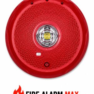 System Sensor SCRLED-P Ceiling Strobe, Non-Label, Red