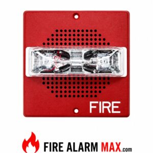 Siemens SEFH-MC-R. Speaker-Strobe. Red