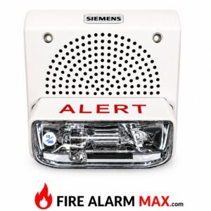 Siemens SET-CS17-CW-WP-ALERT Speaker Strobe P/N:500-636057