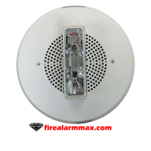 Siemens SET-MC-CW Ceiling Speaker Strobe P/n: 500-636063