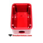 Sigcom SGB-32CD Weatherproof Metal Back Box Red