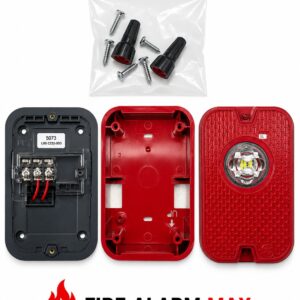 System Sensor SGRKLED. Outdoor, Strobe, Red.