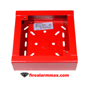 Cooper Wheelock SHBB-R. Surface Back Box-Red