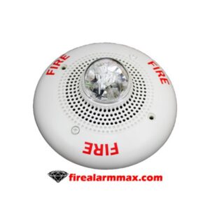 System Sensor SP2C2475 White Ceiling Speaker Strobe