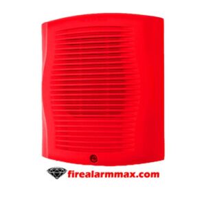 System Sensor SPR Wall Speaker (Red)
