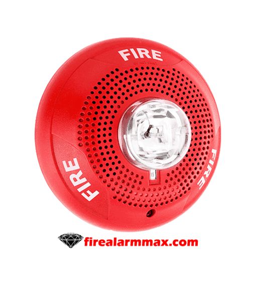 System Sensor SPSCR Ceiling Speaker Strobe (Red)
